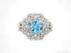 Accented with sky-blue hues