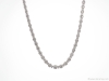Find elegance in simplicity with this brilliant tennis necklace