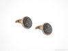 Link to luxury with these pavé-set, diamond-studded treats