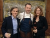 Colin Taylor, Chef David Hawksworth and Clare Sellers