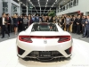 The new 2017 Acura NSX also made its debut at the event
