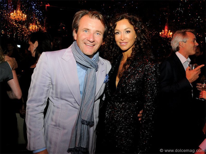 Robert Herjavec of Dragons’ Den and actress Sofia Milos.