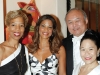 UWI director of alumni relations Celia Davidson-Francis, executive director of the UWI Institutional Advancement Division Elizabeth Buchanan-Hind, patron G. Raymond Chang and his wife, Donette  Chin-Loy.