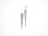 1. Your look will be anything but chilly with these stunning icicle-shaped diamond earrings from Samuel Kleinberg. www.samuelkleinberg.com