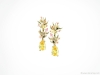 4. Picturesque handcrafted petals adorn these citrine earrings by Anabela Chan. www.anabelachan.com