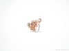 6. Beautiful rose and white gold evolves into this gorgeous masterpiece of a butterfly ring by Anabela Chan. www.anabelachan.com
