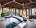 Twin Farms was built in a traditional Scandinavian style. Chalet amenities include luxurious whirlpools and stone fireplaces | Photo Courtesy Of Twin Farms
