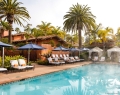 Rancho Valencia blends luxury with the authentic spirit of relaxed Southern Californian living. Reminiscent of Spanishcolonial haciendas, the bungalow suites boast stunning craftsmanship, including hand-painted tiles and custom furnishings | Photo Courtesy Of Rancho Valencia Resort & Spa