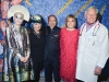 Katherine Newman, co-host of Night of Distortion; Emmanuelle Gattuso, honorary chair; Dr. Tak Mak of the Princess Margaret Cancer Centre; Jane Corkin, owner of Corkin Gallery and co-host; and Paul Alofs, president and CEO of the Princess Margaret Cancer Foundation