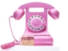 Guichon’s retro telephone is made with interesting ingredients, such as rhubarb, paired with strawberry. It is composed of a thin layer of crunchy sable, a delicious strawberry financier, a sous vide compote of rhubarb and strawberry, a strawberry mousse and crunchy streusel hidden in the handset. The top part is crafted with a ruby chocolate, which is naturally pink |  Photo By Fiona Guichon