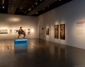 A look at one of the rooms in the Faith and Fortune exhibit, which includes sculptures, printed books, textiles, and paintings from across the global Spanish empire between 1492 and 1898 | Photo By Emad Mohammadi