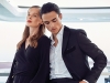 HUGO BOSS dress from TIMINIS CHARTIER suit and shirt
