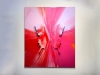 Punkmetender | 52, Acrylic on stretched canvas with resin and aluminum butterflies