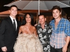 Ann Kaplan with her husband, Dr. Stephen Mulholland and her two sons | Photo by George Pimentel