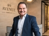 Frank Mazzotta stands in the Cumberland Street Presentation Centre for 89 Avenue, to be built in the heart of Toronto’s Yorkville | Photo by Carlos A. Pinto