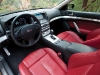 All IPL G Coupe interiors include red-stitched leather-appointed front sport seats and driver’s power torso and thigh support adjustment,  red-stitched steering wheel, Silk-Obi aluminum trim, and aluminum pedals and footrest.