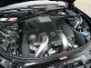 The 2012 S 550’s  4.6-litre, direct injected, twin-turbo V-8 engine. Photo by Omar Cushnie