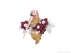 Van Cleef & Arpels’ beautiful Sous son aile clip features a whimsical parrot with its chick and contains many stones, including rubies, sapphires and diamonds