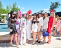 10. Kim Appelt, Dinah Deif, Lilly Li, Jennifer Taylor, Dema Najjar, Tamara Bahry, Amanda Petrovic and Jessika Fink | Photo By George Pimentel