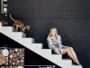 Steps from the living space take you into a mezzanine that is home to Button’s ensuite bedroom