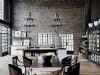 “A friend of mine bought these iron and rope chandeliers and then realized her ceilings were too low for them. She gave them to me and I think they work wonderfully here,” says Button