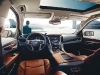 The interior styling of the 2015 Escalade has an elegant, architectural feel that matches the sleek, updated exterior