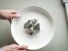 2. “Cracked Quartz,” charcoal meringue, charred lime mousse, pickled hops and masserated blueberries | Photos by Carlos A. Pinto