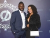 Canadian 100-metre champion Sam Effah and Sofia Hegazy