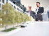 Father-and-son Mario Cortellucci and Peter Cortellucci of Cortel Group stand proud beside their impending project, Expo City.