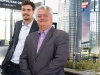Father-and-son Mario Cortellucci and Peter Cortellucci of Cortel Group stand proud beside their impending project, Expo City.