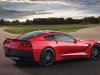 The C7 is the first Corvette to wear the Stingray emblem since 1976. Its future-present styling is an aggressive evolution over classic Vettes