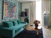 The new family home became the perfect space for Coutas to showcase her personal art collection