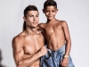 Professional Portuguese footballer Cristiano Ronaldo currently plays forward for Spanish club Real Madrid and Portugal’s national team | Photo by Michael Regan | Cristiano and Cristiano Junior spend quality father-son time modelling for the football star’s CR7 clothing line and the highly-anticipated new CR7 JUNIOR collection. Cristiano’s first-born is a chip off the old block. One could say he’s inherited some great “genes”. Cristiano Junior has a knack for modelling, with a familiar million-dollar smile, and a passion for football | Photos Provided by CR7