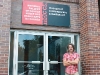 David Liss, Artistic director and curator, stands outside of the Museum of Contemporary Canadian Art (MOCCA)