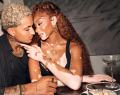 Kyle Kuzma and Winnie Harlow for David Yurman