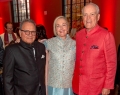 Sam Ajmera, Patron, Diwali – A Night to Shine and Board Member, UHN Foundation; Megan Porter; Brian Porter, Patron, Diwali – A Night to Shine, Chair, UHN Board of Trustees and President & CEO, Scotiabank
