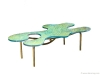 Using furniture as a medium to express his creativity, Canadian designer Troy Smith is garnering international attention from notable galleries for his extraordinary art and eclectic collection of tables, chairs and sofas of exceptional beauty and built with meticulous care and craftsmanship.