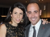 David Rocco with his wife, Nina Rocco, at the launch of his new wine collection, David Rocco’s Dolce Vita Wines
