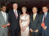 Dany Laferrière, writer/co-chairmen of the event; André Desmarais and Michèle Dionne, Lan Lijun, ambassador of the People’s Republic of China in Canada and Michel Leveille, general manager of the Red Cross in Quebec