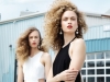 Look 1 / These windswept beauties command our attention. Your eyes are drawn to and fro by the red lips, the intricate earrings, but they’ll always go back to the dress
