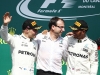 Valtteri Bottas, Loic Serra, Lewis Hamilton