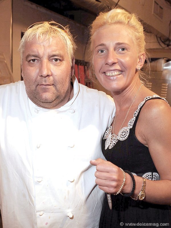Chef Marc Thuet with wife and business partner, Biana Zorich.