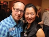 Frank Michael and his wife, Heidi Huang, (Toronto East General Hospital - Clinical Pharmacist) enjoy the event.