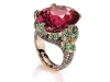 Complete the perfect outfit with the perfect accent — an opulent ruby ring by De Grisogono. www.degrisogono.com