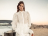 Top: Winterberger, Skirt: Winterberger, Boots: Pskaufman, Earrings: Madame Baloge | Photography by Thomas Louvagny