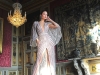 The regal backdrop in Nakad’s couture Spring- Summer 2021 collection was captured at the Château de Vaux- Le-Vicomte in France | Photo by Greg Alexander