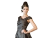 Inspired by great artists, Lorenzo Riva presents a classy, chic party dress.