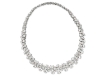This striking Tiffany & Co. diamond necklace was sold by Christie’s auction house in April for $362,000.