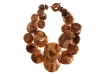 A third item from her Yoox.com line, this ready-to-wear banana leaf resin necklace goes with any casual outfit. Photo By Vanessa Lenz Photography