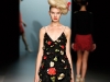This textured floral mini-dress is one of the edgier numbers from Elisa Palomino’s Eternal Spring ‘11 collection.